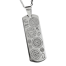 ÖZEL SERİ GÜMÜŞ RENK DİKDÖRTGEN KOLYE